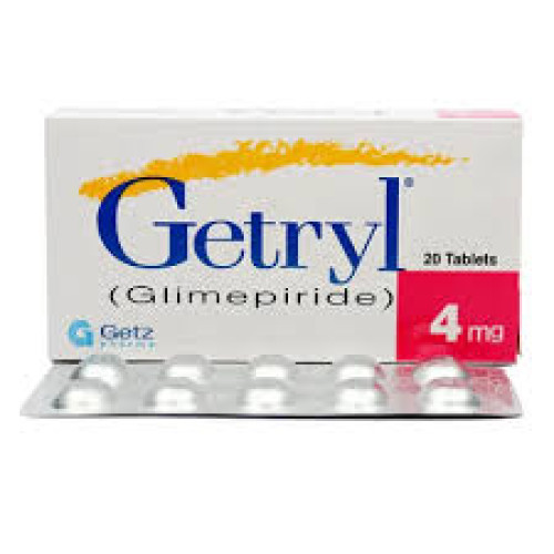 Getryl (Glimepiride) Tablet 4mg